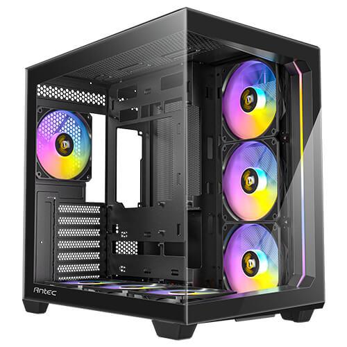Antec C5 ARGB ATX, mATX Seamless Edge to Edge Black Case - IT Warehouse