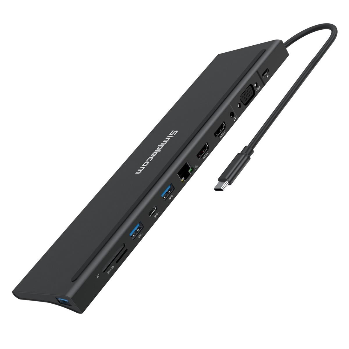 Simplecom CHN622 USB - C 12 - in - 1 Multiport Docking Station - IT Warehouse