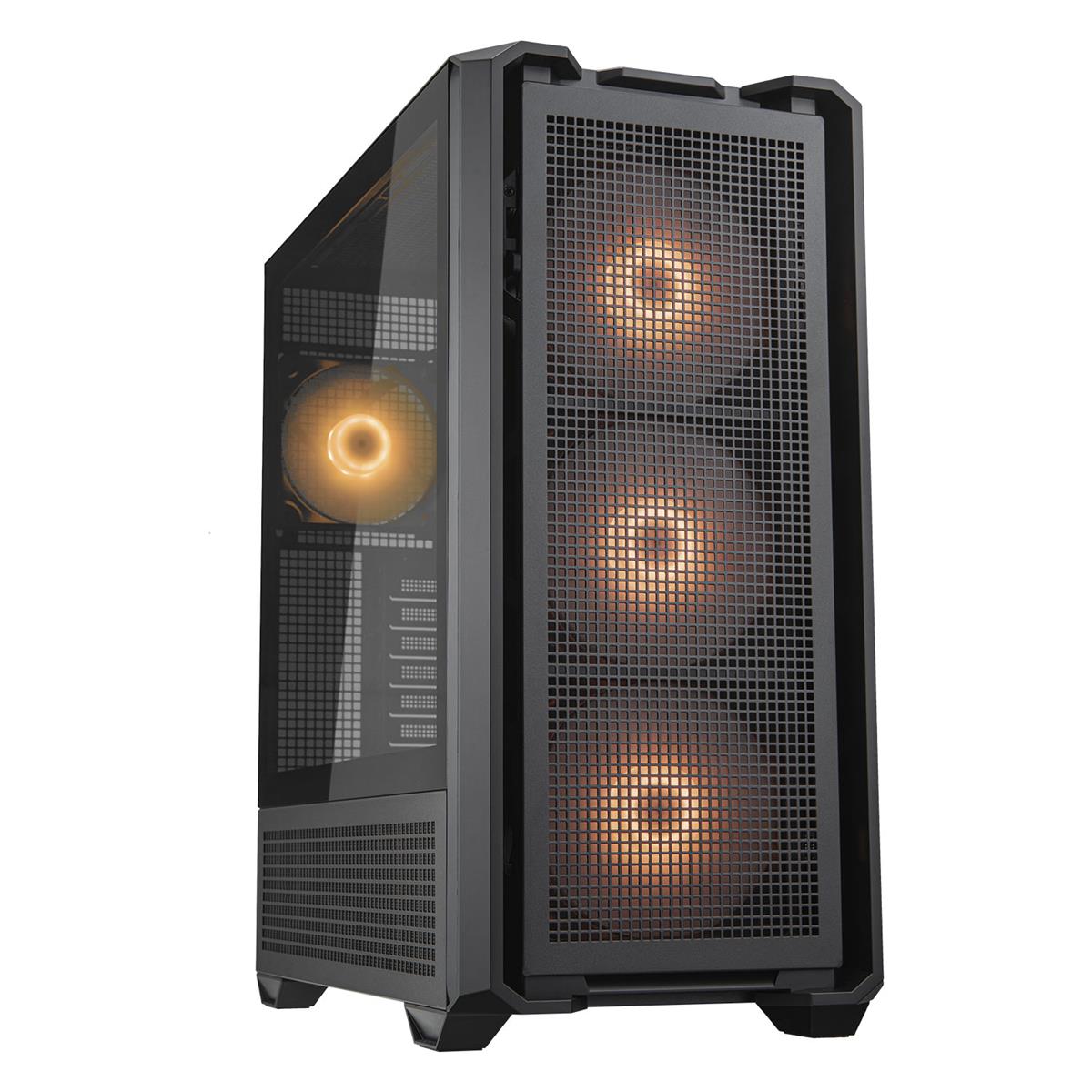 Cougar MX600 RGB BLACK Full Tower 4x Fans USB - C - IT Warehouse