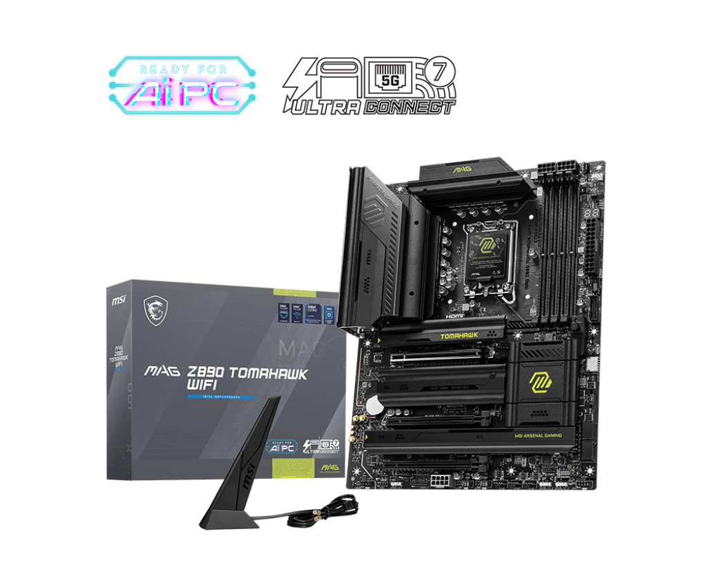 MSI MAG Z890 Tomahawk Wi-Fi DDR5 Motherboard by MSI
