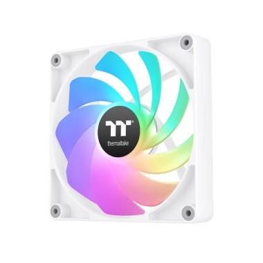 ThermalTake CT120 Reverse ARGB Sync Performance PWM Fan (up to 2000RPM) White Edition - 2 Fan Pack - IT Warehouse