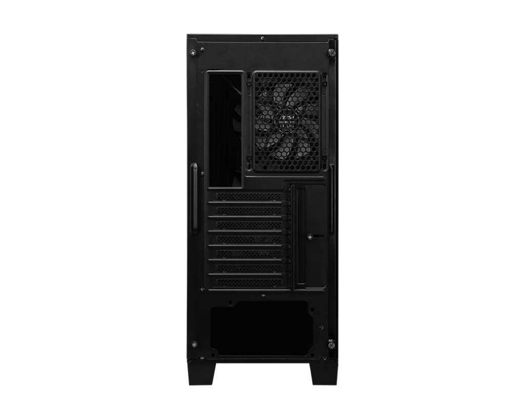 MSI MAG Forge 120A Airflow 6x RGB Fans Mid-Tower Case - Black - Electronics > Electronics Accessories > Computer Components > Desktop Computer & Server Cases from MSI