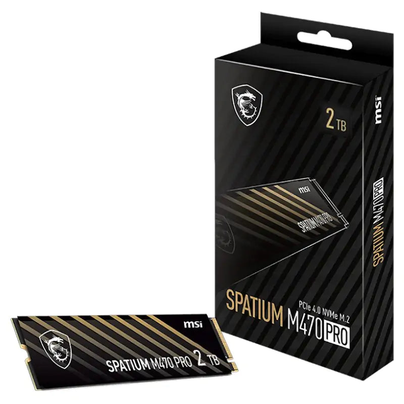 MSI Spatium M470 PCIe 4.0 NVMe M.2 2TB SSD