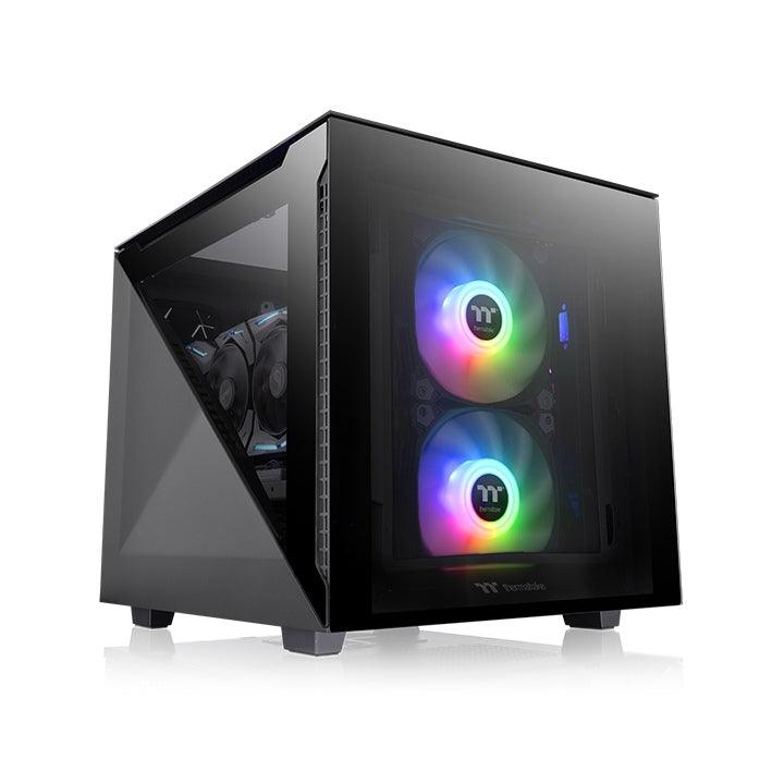 ThermalTake Divider 200 TG Air Micro Chassis Black - IT Warehouse