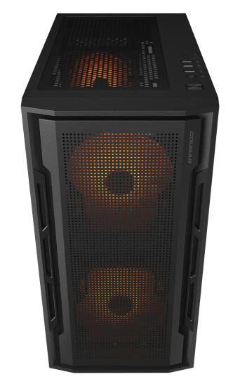 Cougar Uniface Mini RGB Micro ATX Case, Tempered Glass Panel, NO PSU by Cougar