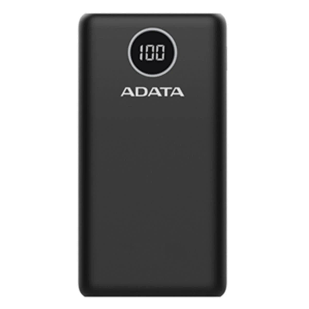 Adata 20000mAh Quick Charge Power Bank - Black by Adata