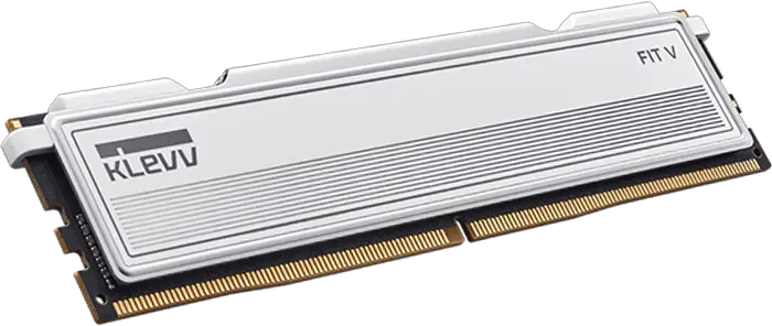 Klevv FIT V 32GB (2*16GB) DDR5 6000MHz CL30 Desktop RAM - White by Klevv