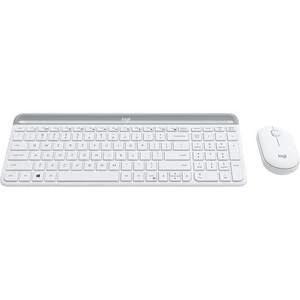 Logitech Slim Wireless Keyboard and Mouse Combo MK470 White by Logitech