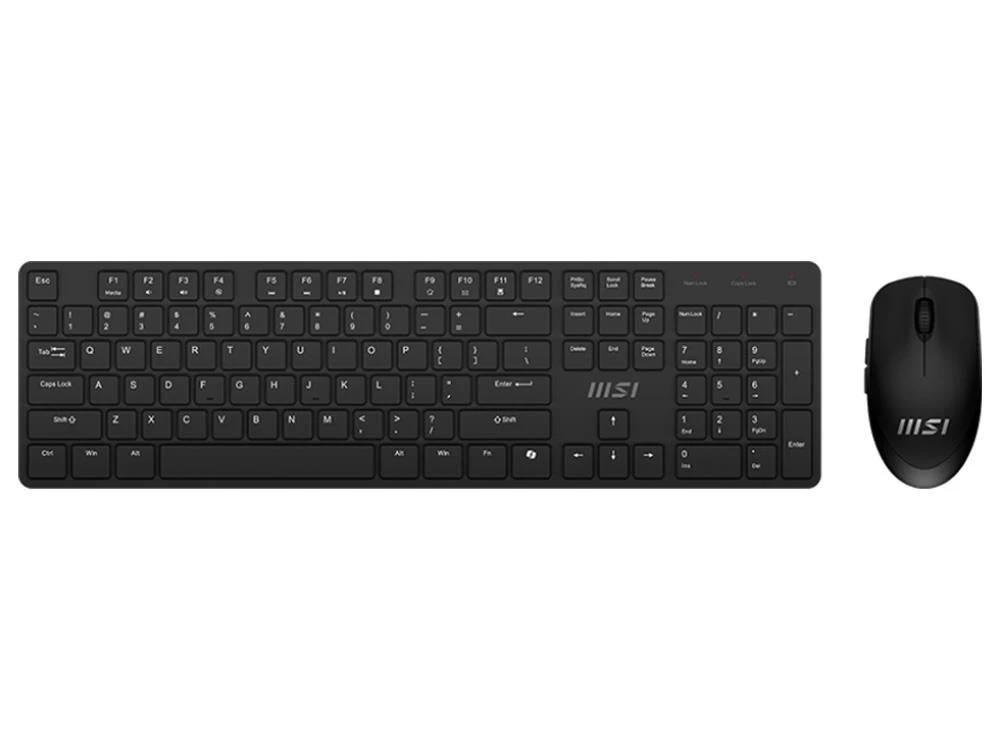 MSI Forge K200 Wireless Office Keyboard Mouse Combo by MSI