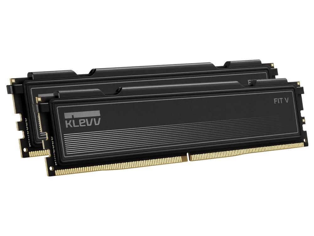 Klevv FIT V 32GB (2*16GB) DDR5 6000MHz CL30 Desktop RAM - Black by Klevv
