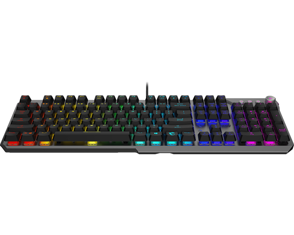 MSI Strike 600 SILENT RGB Mechanical Gaming Keyboard - IT Warehouse