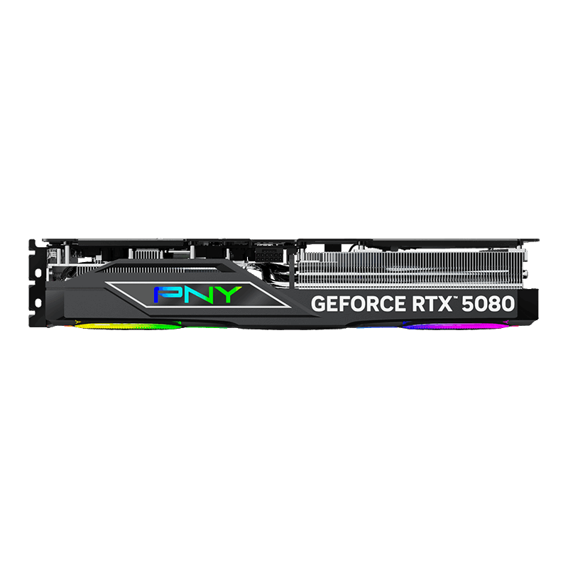 PNY GeForce RTX™ 5080 ARGB EPIC-X RGB™ Overclocked Triple Fan Graphics Card