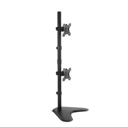 Brateck Dual Screens Economical Double Joint Articulating Steel Monitor Stand - IT Warehouse