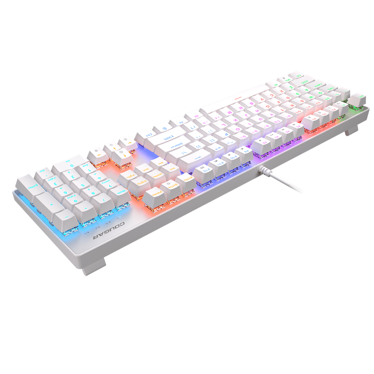 Cougar Ultimus EX Mechanical Gaming Keyboard - White - Electronics > Electronics Accessories > Computer Components > Input Devices > Keyboards from Cougar