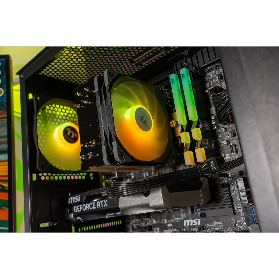 Thermaltake Genesis Ultimate V5 Ryzen 5 5600XT RTX 5060 1TB SSD 16GB RAM W11H Gaming Desktop PC by Thermaltake