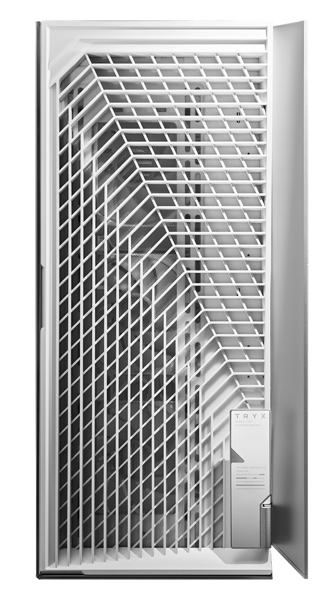 TRYX LUCA L70 White Mid Tower E - ATX Case - IT Warehouse