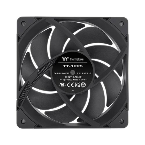 ThermalTake ToughFan 12 Pro Fan (2 Pack) - Black - IT Warehouse