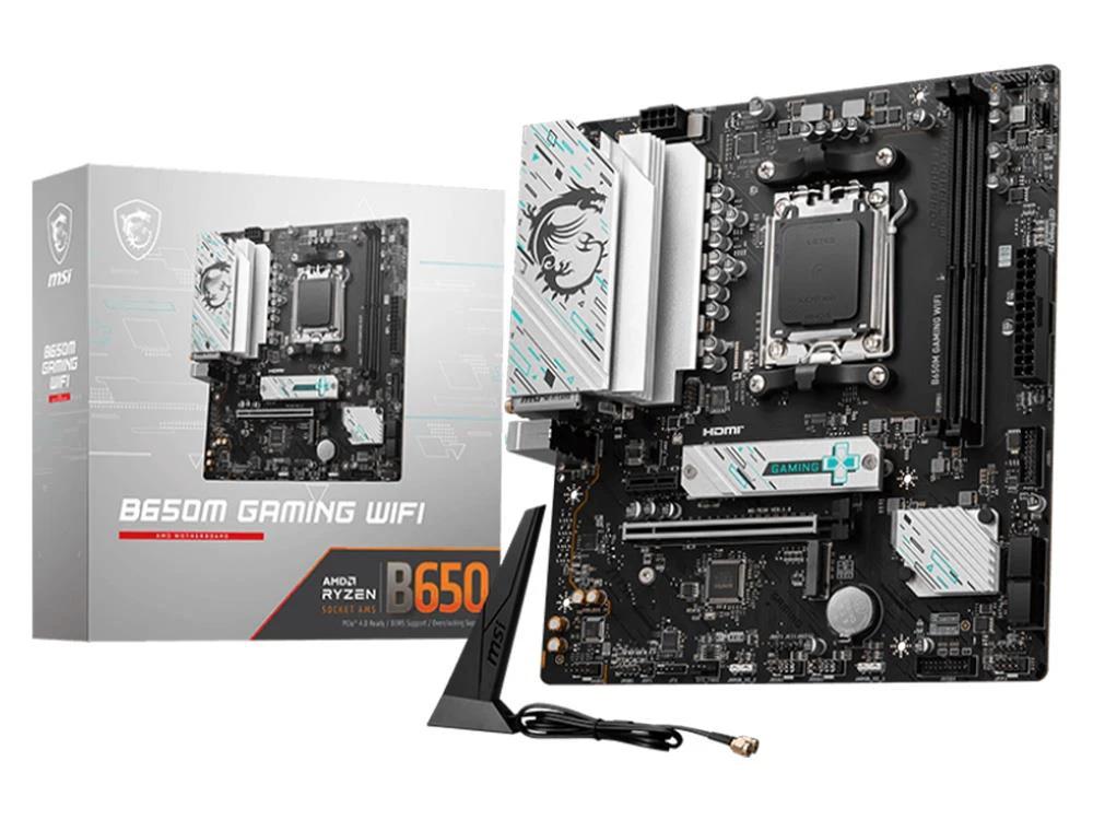 MSI B650M Gaming WIFI AM5 mATX Motherboard by MSI