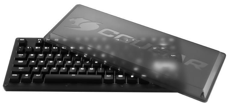 Cougar Puri-TKL (CGR-WM1SB-PUT) Cherry Red Mechanical Gaming keyboard - Electronics > Electronics Accessories > Computer Components > Input Devices > Keyboards from Cougar