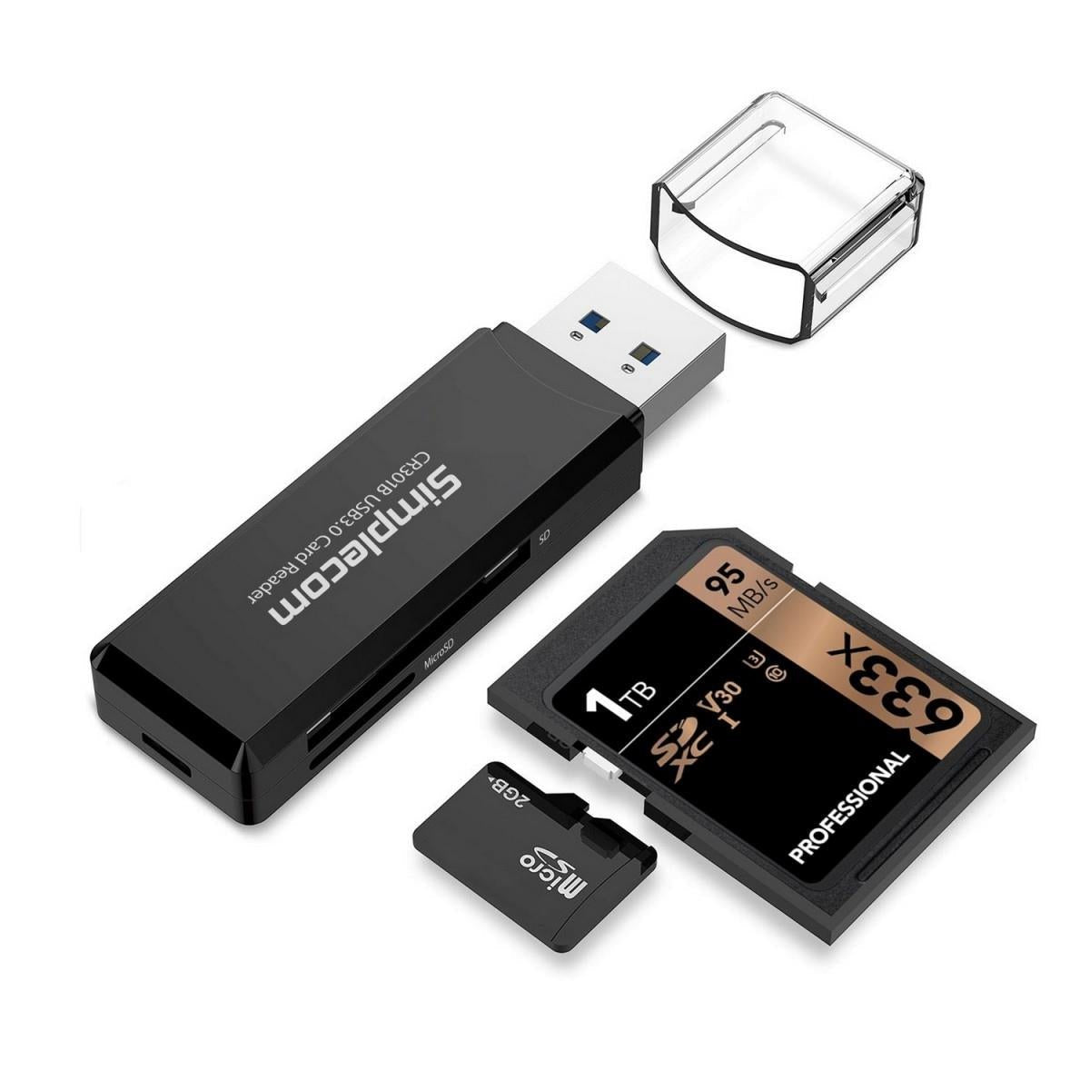 Simplecom CR301B USB 3.0 Card Reader - IT Warehouse