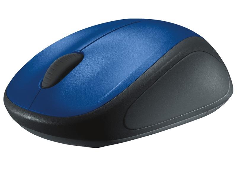 Logitech M235 Wireless Mouse - Blue - Electronics > Electronics Accessories > Computer Components > Input Devices > Mice & Trackballs from Logitech