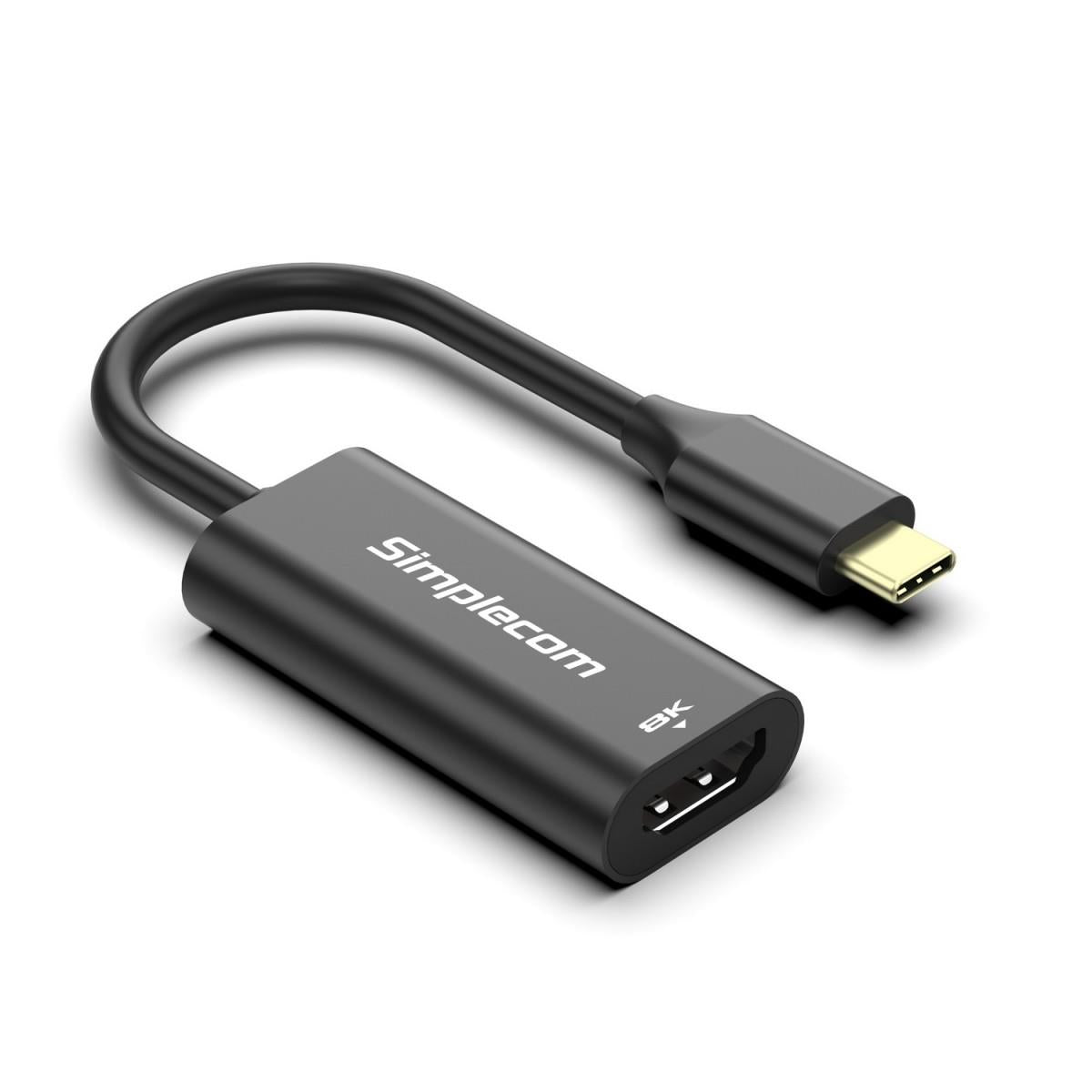 Simplecom DA105 USB - C to HDMI 2.1 Adapter 8K@60hz - IT Warehouse