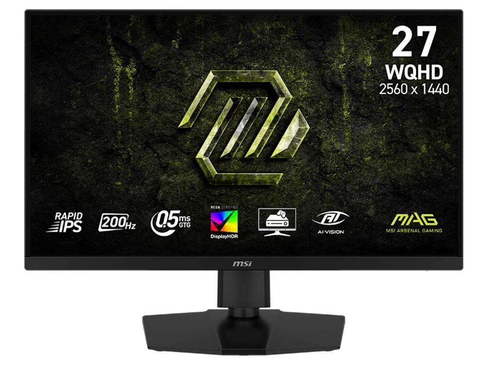 MSI MAG 274QPF E20 27" WQHD IPS 200Hz Height Adjustable Gaming Monitor by MSI