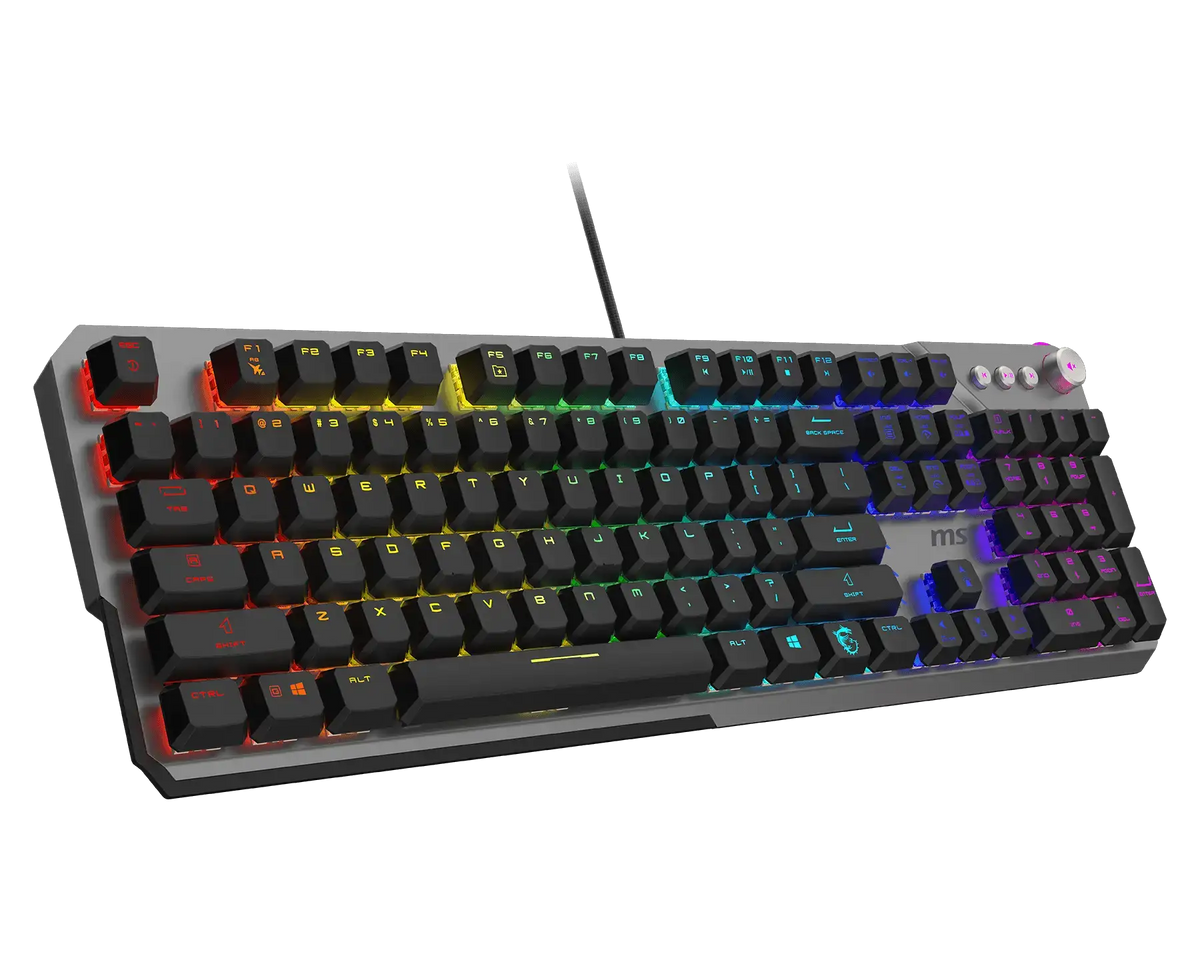 MSI Strike 600 V2 SILENT RGB Mechanical Gaming Keyboard by MSI