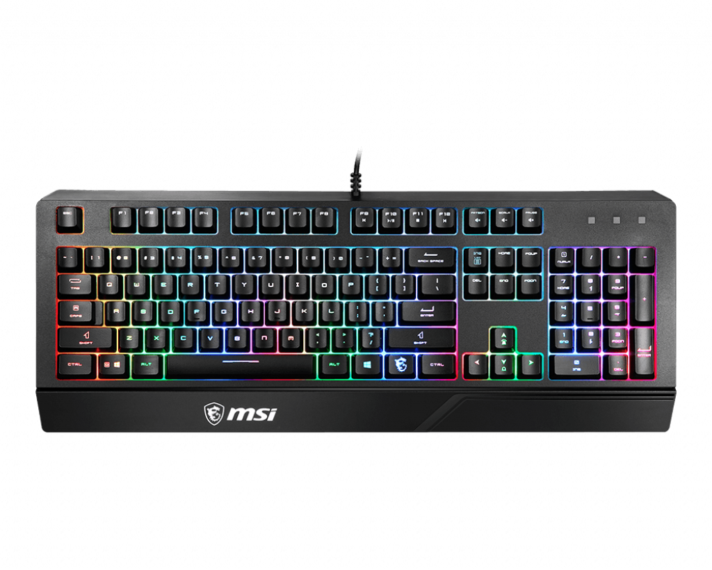 MSI Vigor GK20 RGB Gaming Keyboard - Electronics > Electronics Accessories > Computer Components > Input Devices > Keyboards from MSI