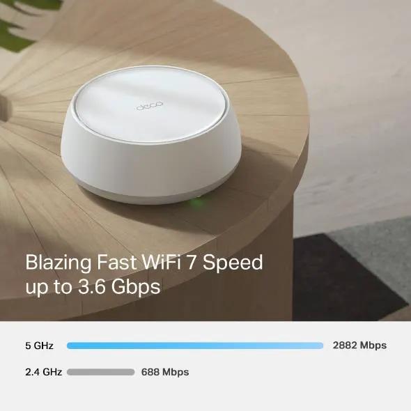 TP-Link Deco BE22(3-pack) BE3600 Whole Home Mesh Wi-Fi 7 by TP Link