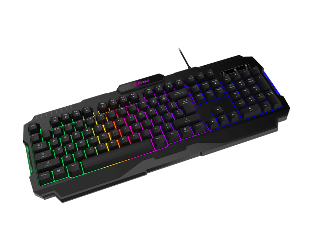 MSI Forge GK100 US Membrane Gaming Keyboard - Electronics > Electronics Accessories > Computer Components > Input Devices > Keyboards from MSI
