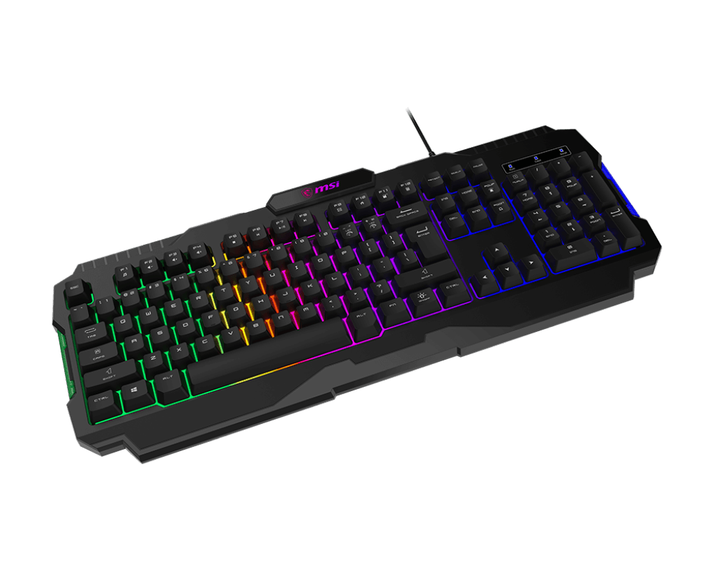 MSI Forge GK100 US Membrane Gaming Keyboard - IT Warehouse