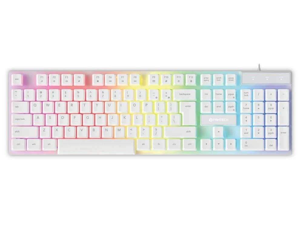 Fantech P51 Gaming PC 5-in-1 Keyboard Combo with Mouse / Mousepad / Headset / Headset Stand - Space White by Fantech