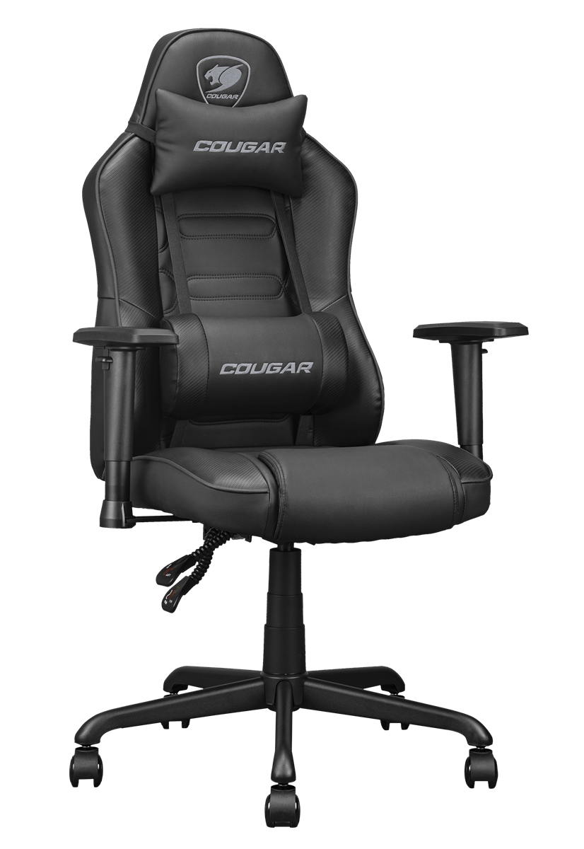 Cougar Fusion S BLACK Gaming Chair - IT Warehouse