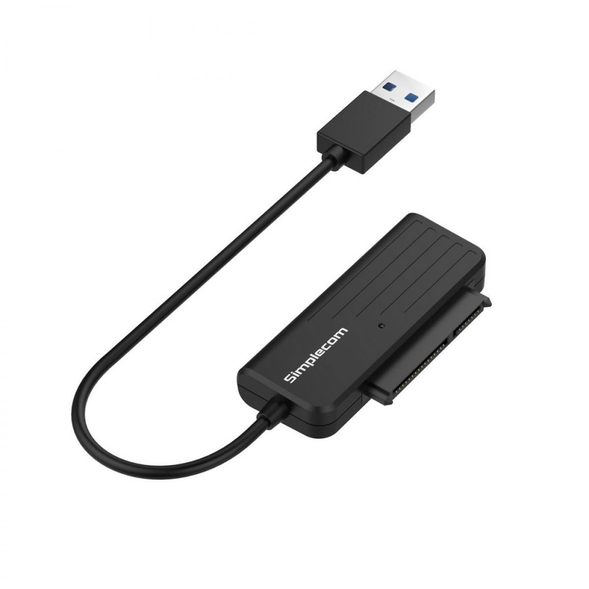 Simplecom SA205 USB - 3.0 To 2.5 SATA Adapter - IT Warehouse