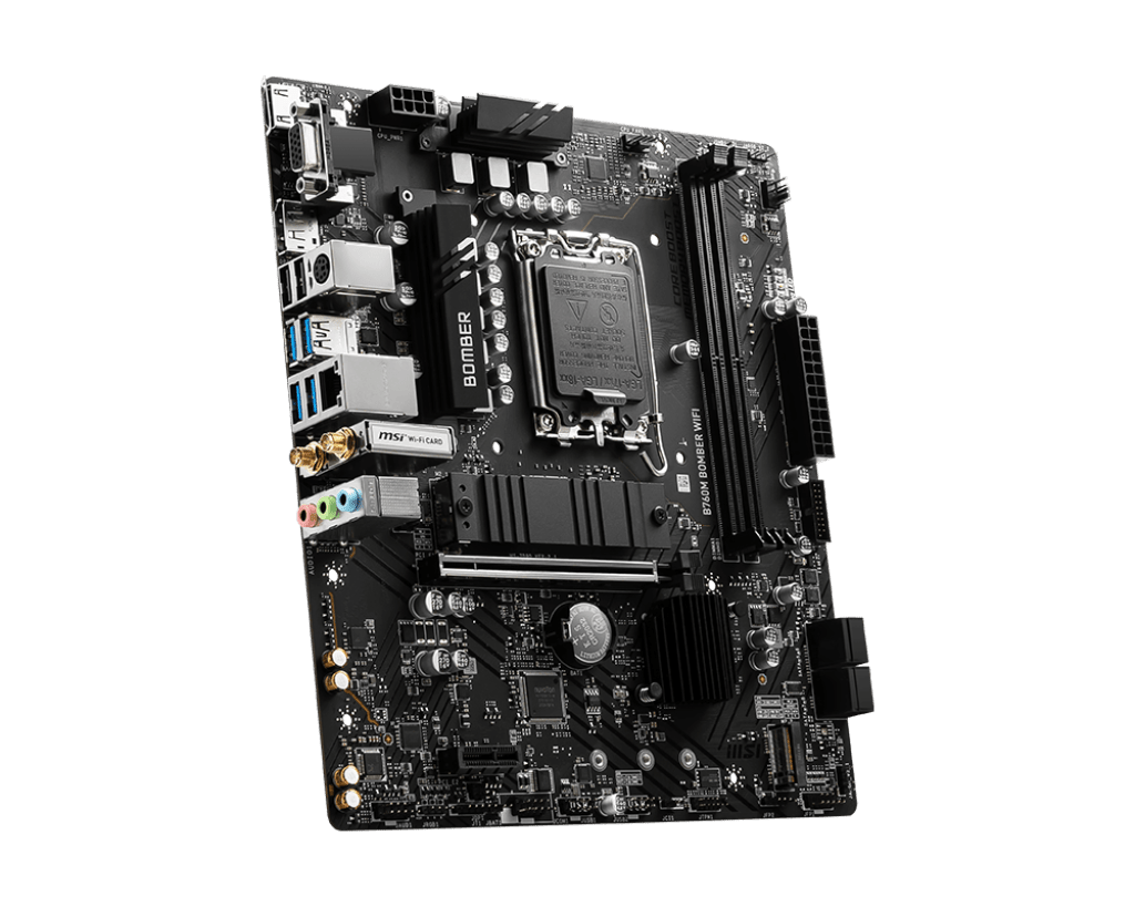 MSI B760M BOMBER WIFI Motherboard - IT Warehouse