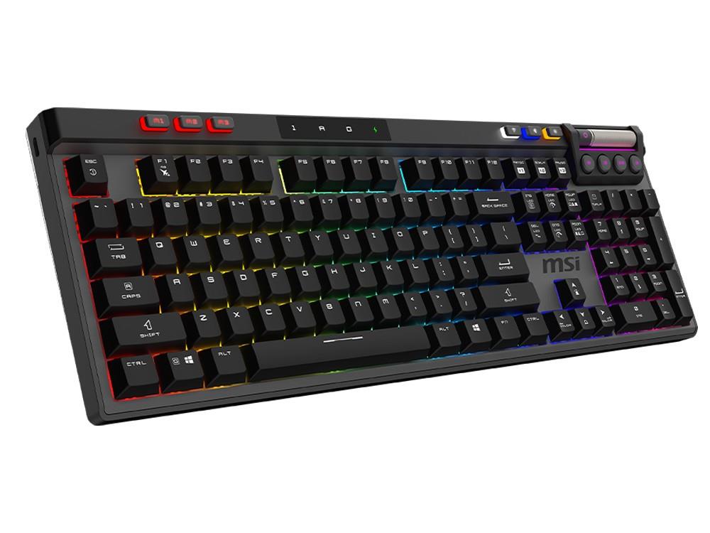 MSI Strike Pro Wireless RGB Silent Switch Gaming Keyboard - IT Warehouse