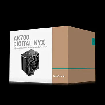DeepCool AK700 DIGITAL NYX AI Dynamic Adjustment CPU Cooler by Deepcool