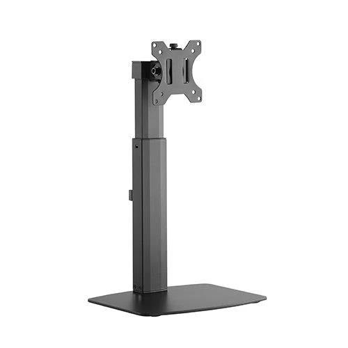 Brateck Single Free Standing Screen Pneumatic Vertical Lift Monitor Stand by Brateck