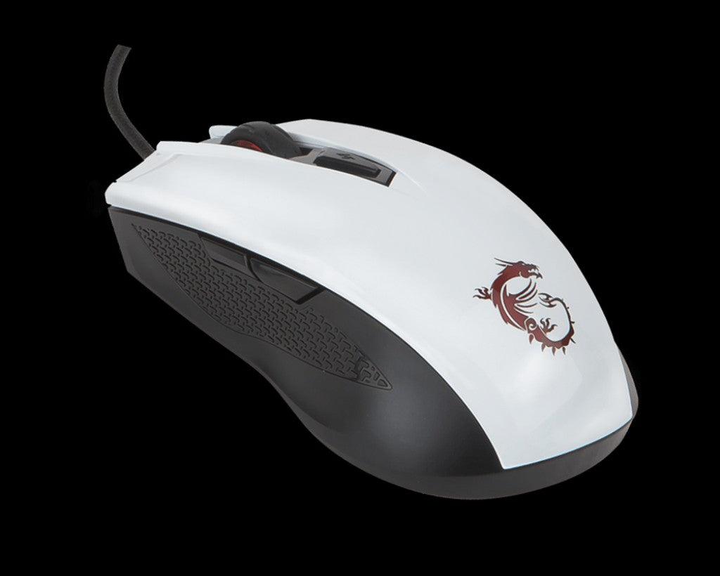 MSI Clutch GM40 White Gaming Mouse - Electronics > Electronics Accessories > Computer Components > Input Devices > Mice & Trackballs from MSI