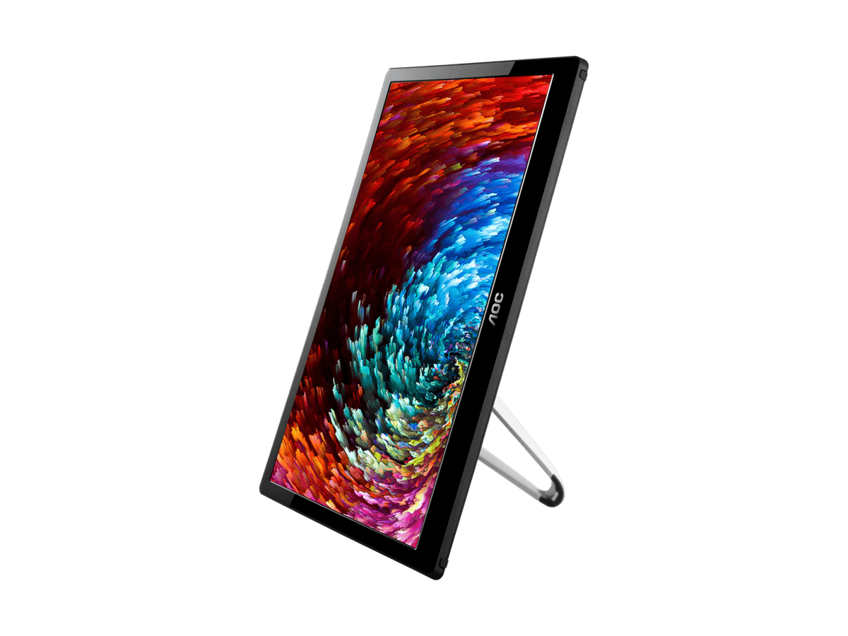 AOC 15.6in IPS Portable Full HD 1920x1080 USB - 3.0 Powered Business Monitor - IT Warehouse
