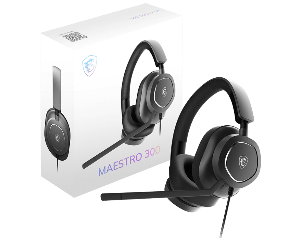 MSI MAESTRO 300 Gaming USB Headset - IT Warehouse