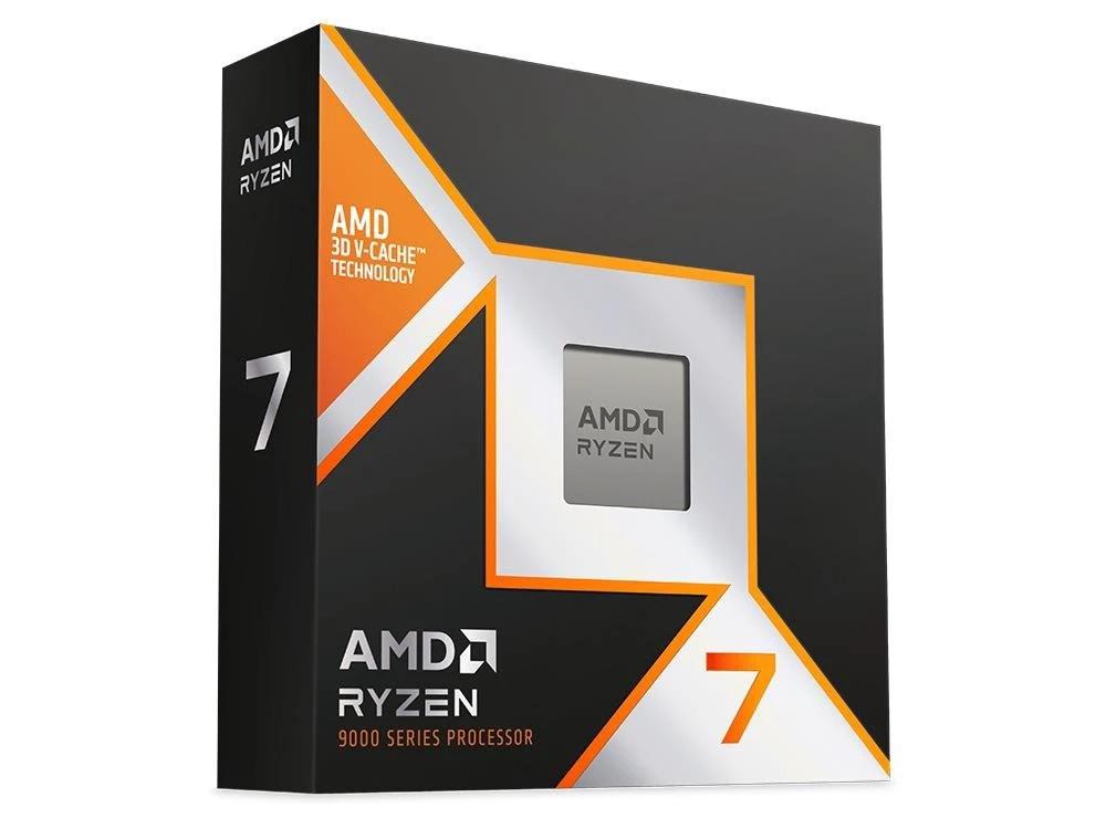 AMD Ryzen 7 9800X3D 8 Cores 16 Threads 5.2GHz AM5 Processor by AMD