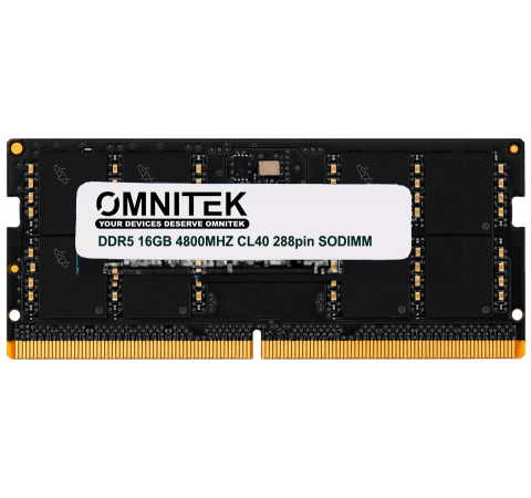 Omnitek 16GB DDR5 4800MHZ SODIMM by Omnitek