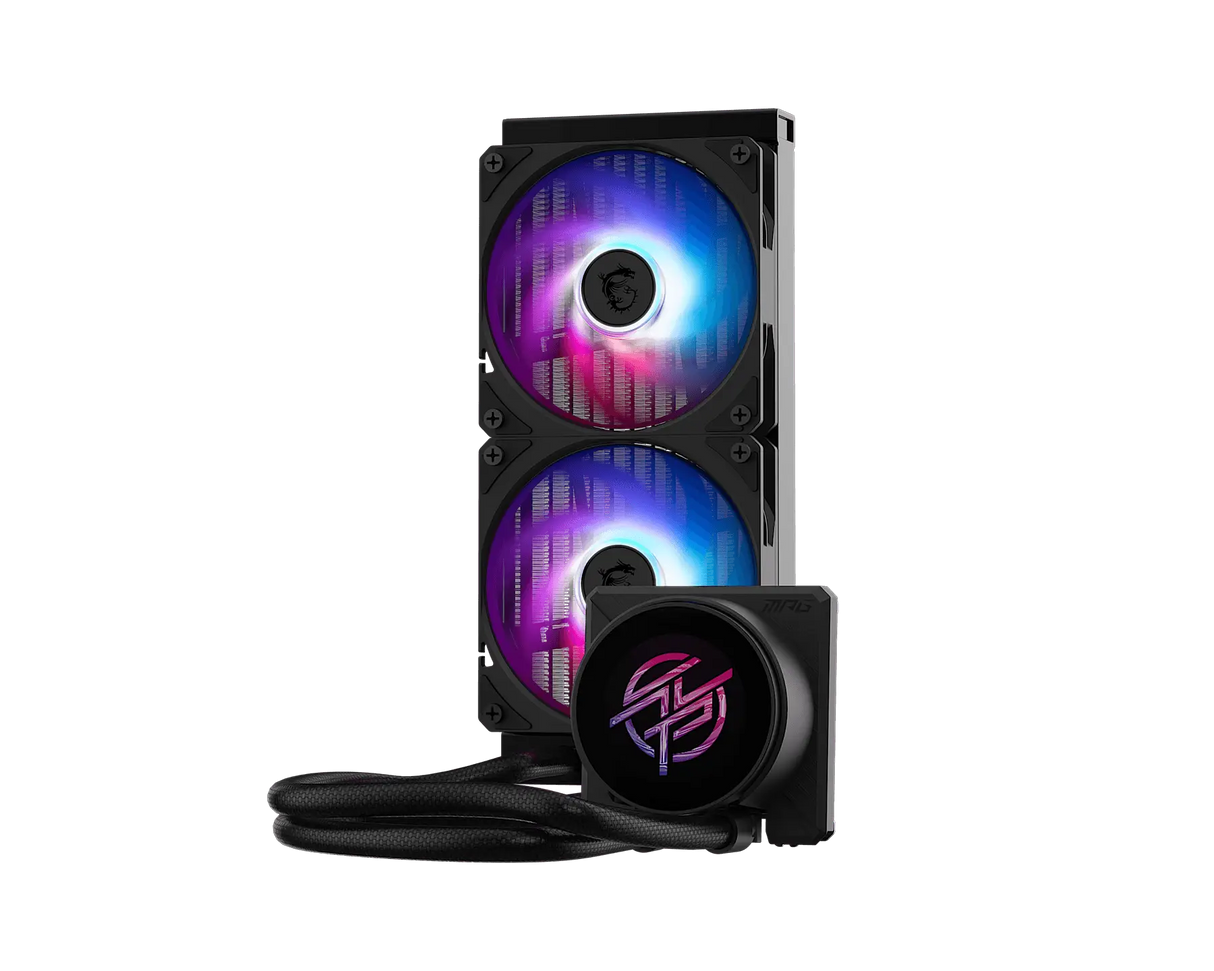 MSI MPG CORELIQUID P22 240mm AIO Liquid Black CPU Cooler
