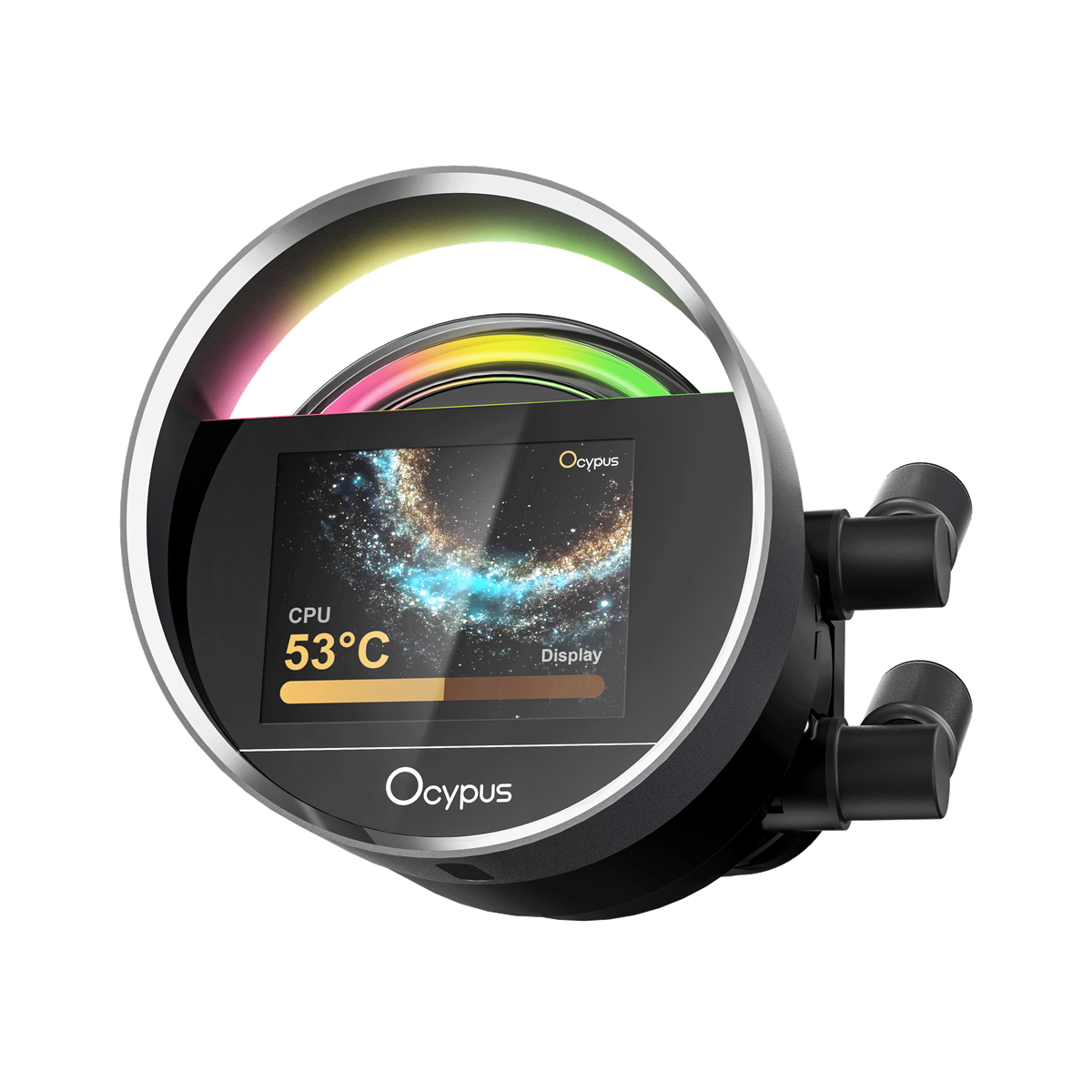 OCYPUS SIGMA L36 EX BLACK 360 ARGB 3.95" IPS SCREEN LIQUID COOLER