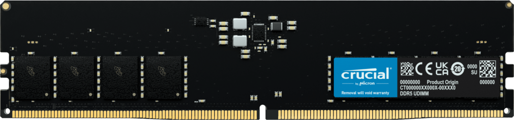 Crucial 32GB DDR5 UDIMM 5600MHz Desktop PC Memory by Crucial