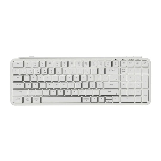 Keychron B2 Pro Ultra-Slim Wireless Keyboard (Ivory White) by Keychron