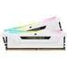 Corsair Vengeance RGB RS 32GB (2x16GB) DDR4 3600MHz C18 18-22-22-42 White Heatspreader Desktop Gaming Memory by Corsair