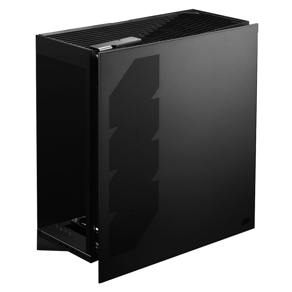 TRYX LUCA L70 Black Mid Tower E - ATX Case - IT Warehouse